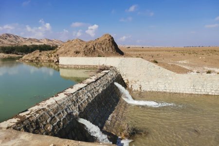 ۹۰ درصد س‍ازه‌های آبخیزداری جنوب کرمان آبگیری شد