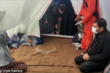 بازدید هوایی و حضور میدانی معاون اول رییس جمهور از مناطق سیلزده جنوب کرمان
