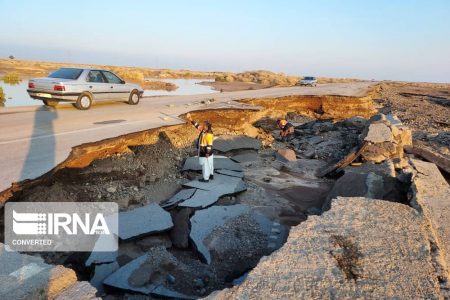 آخرین وضع سیل در قلعه‌گنج/ از آبگرفتگی منازل روستایی تا هشدار منع تردد