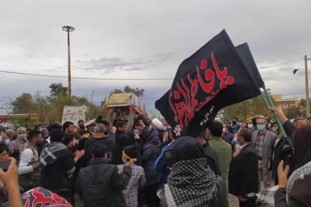 بمی‌ها در استقبال از شهید جاویدالاثر سنگ تمام گذاشتند