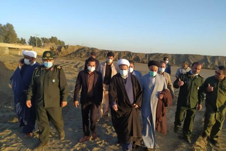 نماینده ولی فقیه در استان از مناطق سیل زده جنوب کرمان بازدید کرد