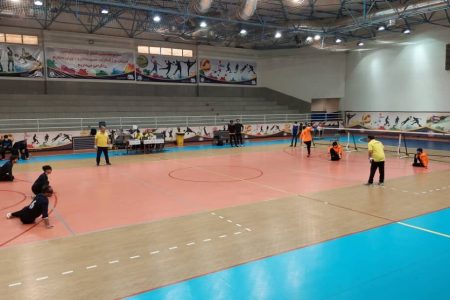 هجدهمین دوره لیگ برتر گلبال کشور در سیرجان برگزار شد