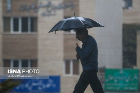 بارش در جنوب و جنوب شرق کشور/ ورود سامانه بارشی به کشور طی فردا