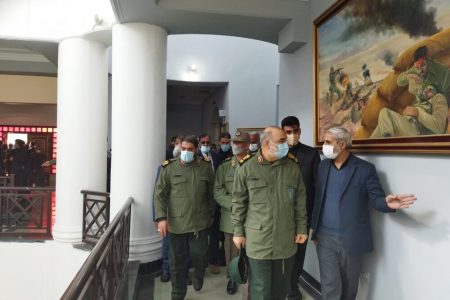 تالار شهید سلیمانی در باغ موزه دفاع مقدس کرمان افتتاح شد