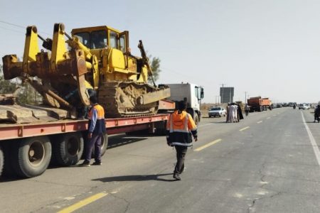 محور ترانزیتی ریگان به ایرانشهر بازگشایی شد