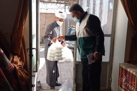 توزیع 350 پرس طعام فاطمی در بین نیازمندان راین