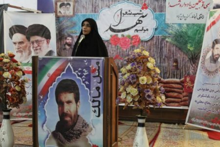 عکس | محفل ادبی «شب شعر شهدا» در زنگی‌آباد