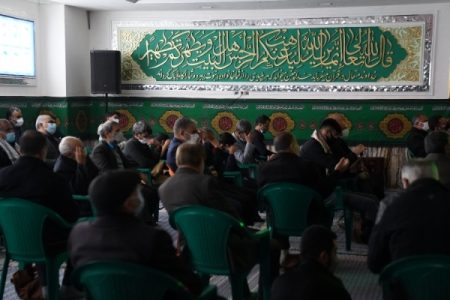 عکس | بیت‌الزهرا کرمان در شب شهادت حضرت فاطمه(س)