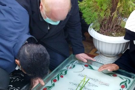 حضور قالیباف بر مزار سردار شهید حاج قاسم سلیمانی