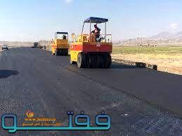 آغاز عملیات آسفالت ۱۰ کیلومتر از بزرگراه زاهدان- بم