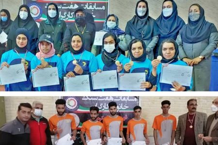 زرند فاتح مسابقات هفت سنگ کارگری کرمان