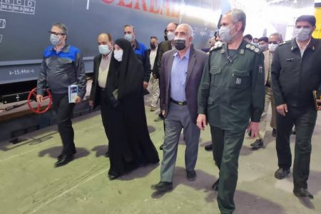 رونمایی از محصول جدید کارخانه واگن سازی زرند