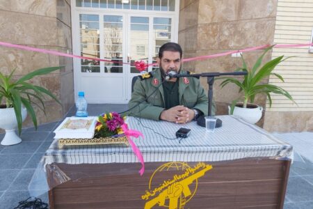 افتتاح ساختمان اداری ناحیه مقاومت بسیج شهرستان انار