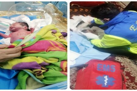 تولد نوزاد عجول در منزل