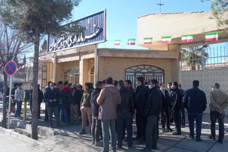 کارگران فریکو در سیرجان باز تجمع کردند