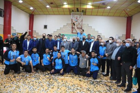 مس شهربابک قهرمان لیگ برتر والیبال نشسته مردان کشور شد
