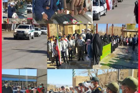 رژه خودرویی راهپیمایی ۲۲بهمن با حضور اقشار مختلف مردم شهرستان زرند برگزارشد