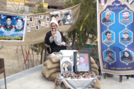 سه شهید روستای ده احمد واکبرآباد پادامنه شهرستان زرند برگزارگردید