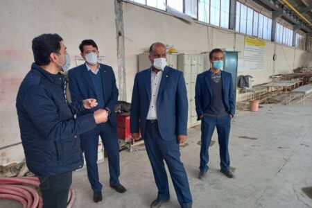 اولین کارخانه تخصصی تولید بتن پیش‌تنیده کشور در رفسنجان