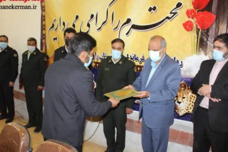 تودیع و معارفه رئیس پلیس راهور راور