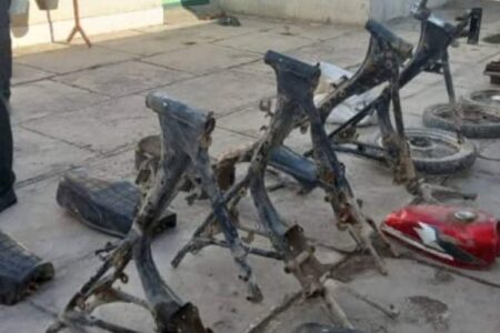 دستگیری سارقین موتورسیکلت و اموال مردم در راور