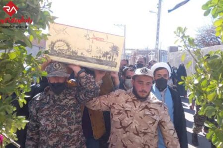 شهید گمنام فضای راین  را عطرآگین کرد