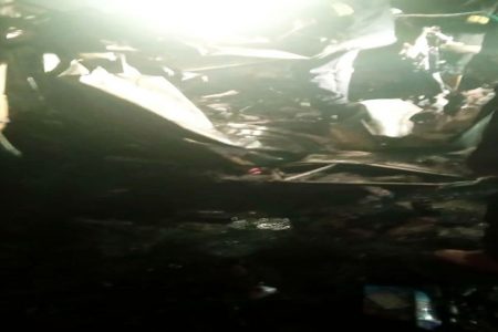 زنده زنده سوختن ۲ مرد در نیسان آبی