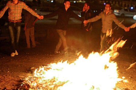 پایش ویژه شهر کرمان توسط نیروهای سازمان آتش‌نشانی در شب چهارشنبه آخر سال