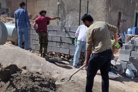 خدمت‌رسانی ۷  گروه جهادی در ایام نوروز به مردم شهرستان قلعه‌گنج
