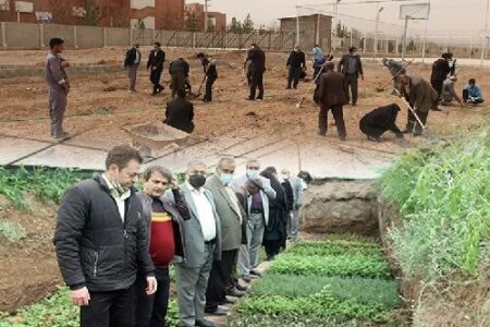 آئین درختکاری در دانشگاه تحصیلات تکمیلی صنعتی و فناوری پیشرفته برگزار شد
