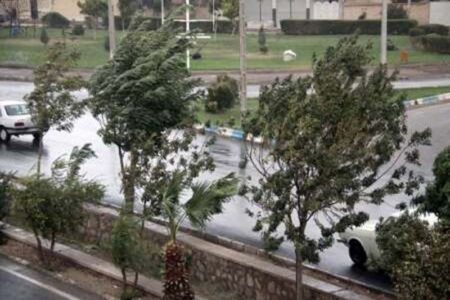 وزش باد شدید و گرد و غبار کرمان را فرا می‌گیرد