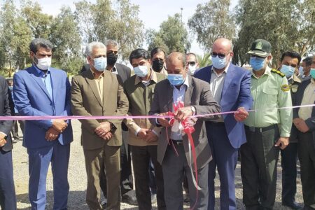 فاز اول بزرگترین بوستان جنگلی شرق کرمان افتتاح شد