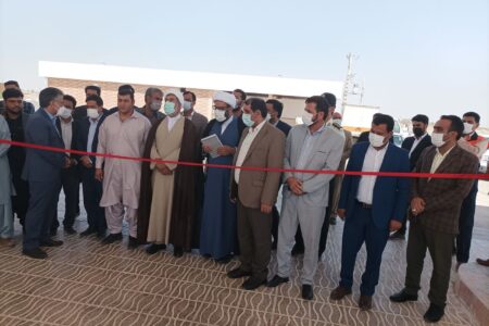 ۲ طرح خدماتی رفاهی در محور ترانزیت ریگان به چابهار افتتاح شد