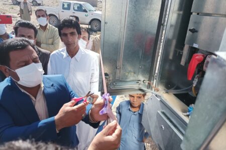 یک طرح برق‌رسانی در ریگان به بهره‌برداری رسید