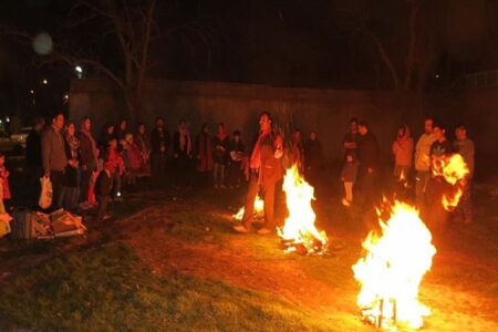 رسوم چهارشنبه سوری در کرمان