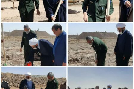 ۳۰۰ اصل نهال در معدن سنگ آهن حدید زرند غرس شد