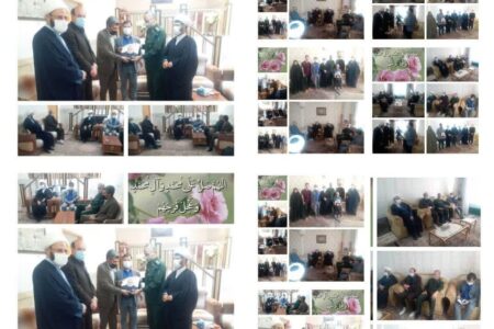 جمعی از مسئولین شهرستان زرند با چند تن از جانبازان این شهر دیدار نمودند