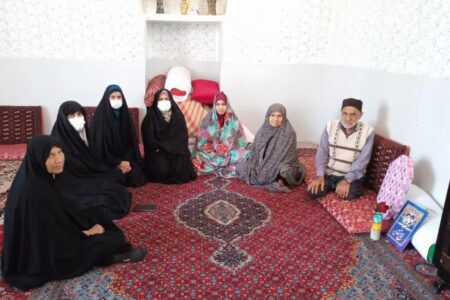 با فرمانده سپاه زرند همزمان با ولادت امام حسین وروز پاسدار