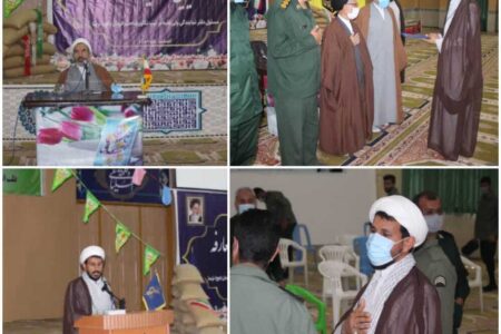 معارفه مسئول دفتر نمایندگی ولی فقیه در سپاه جیرفت به عنوان مسئول جدید تیپ تکاور صاحب الزمان عج سیرجان