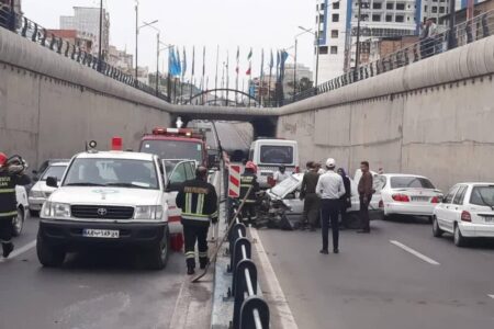 تصادف در شهر کرمان ۶ مصدوم به جای گذاشت