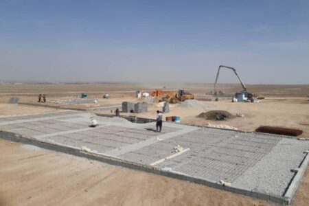 کلنگ زمین رایگان زده شده است