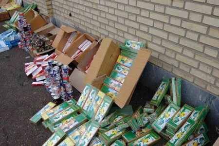 کشف ۲۵ هزار قلم انواع موادمحترقه در کرمان