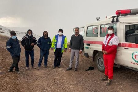 بارش برف در جبالبارز جیرفت