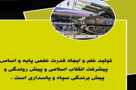 روحیه انقلابی موجب پیشرفت در هر عرصه ای می شود