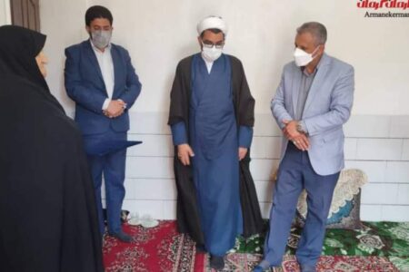 دیدار با خانواده شهید غلامرضا محمدی شهید عملیات والفجر ۳ قلاویزان