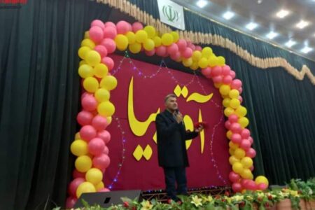 برگزاری جشن میلاد امام زمان (عج) در شهرستان راین