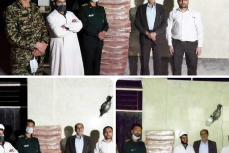 توزیع مرغ منجمد بین نیازمندان شهرستان کوهبنان
