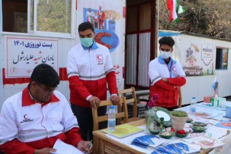 مراجعه بیش از 12 هزار مسافر به پست های نوروزی هلال احمر کرمان