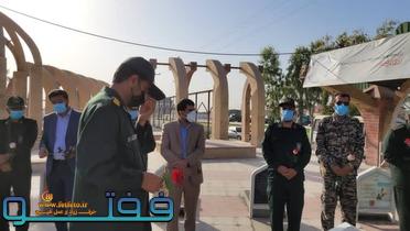 گلباران قبور مطهر شهدای شهرستان بمناسبت اعیاد شعبانیه