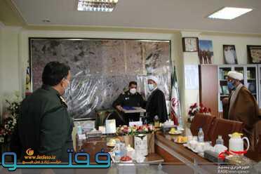 دیدار نماینده ولی فقیه و امام جمعه کرمان با سردار معروفی